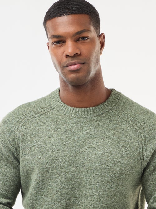 Effen grofgebreide trui - - Kiabi Effen grofgebreide trui - - Kiabi