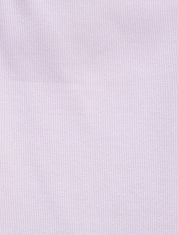 Effen hemdje met dunne ribstof bandjes