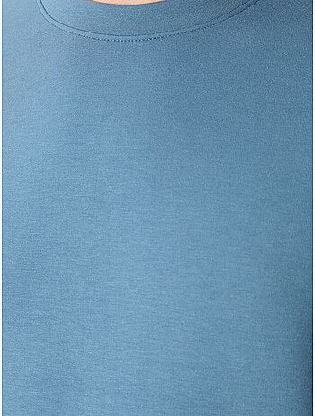 Effen heren sweatshirt met ronde hals tommy