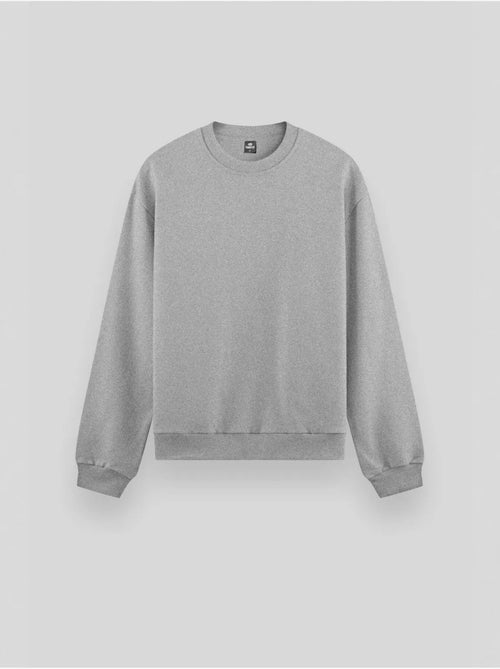 Effen heren sweatshirt met ronde hals tommy - Kiabi