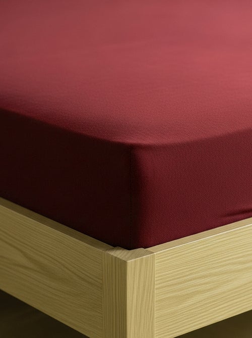 Effen hoeslaken 140 x 200 cm - Kiabi