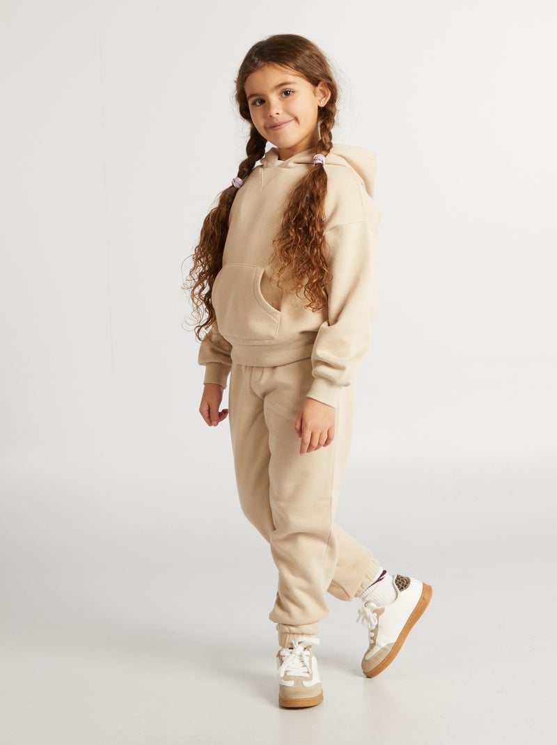 Effen hoodie BIEGE - Kiabi