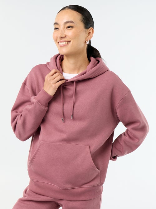 Effen hoodie met kangoeroezak - Kiabi Effen hoodie met kangoeroezak - Kiabi