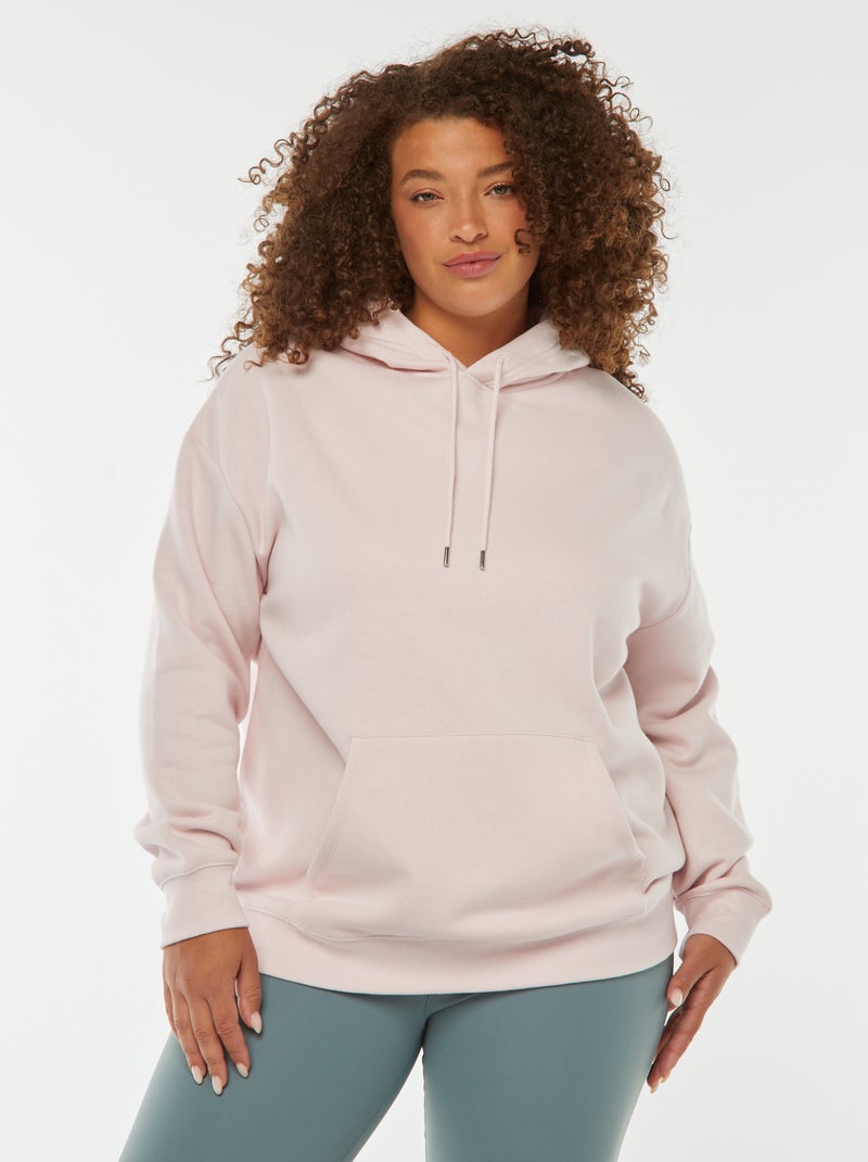 Effen hoodie Rose - Kiabi