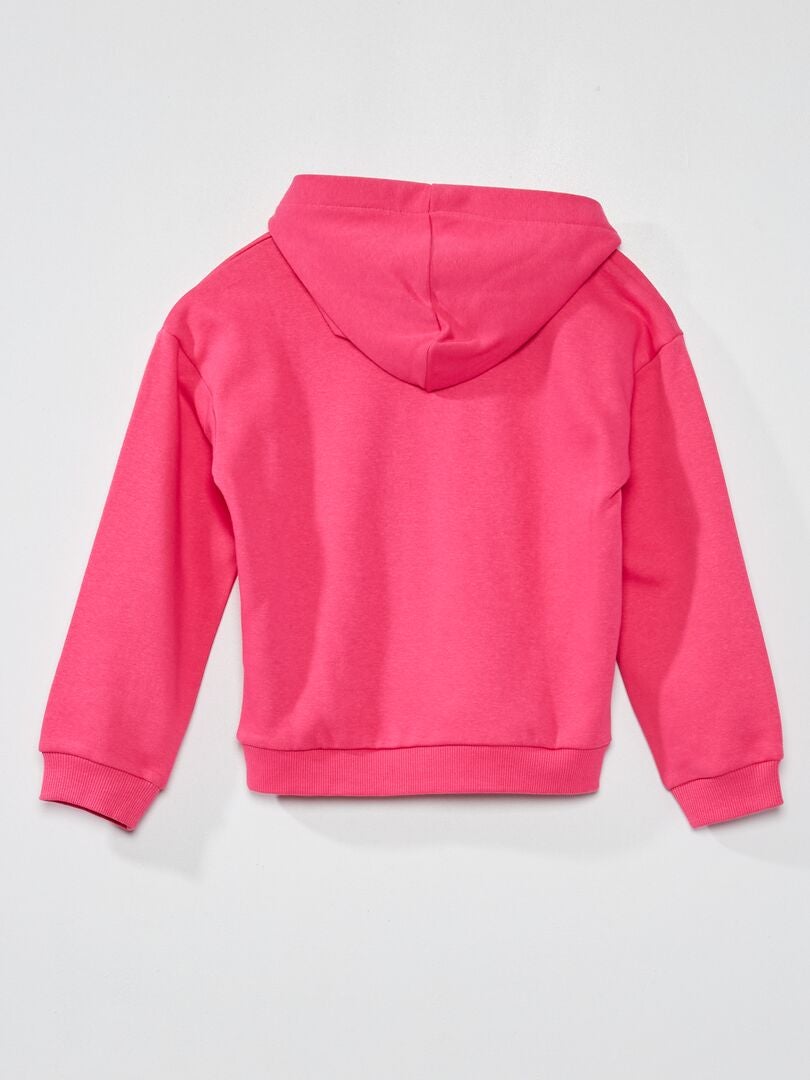 Effen hoodie roze - Kiabi