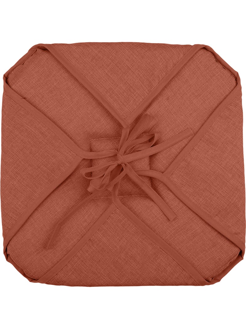 Effen italiaanse stoelhoes Terracotta - Kiabi