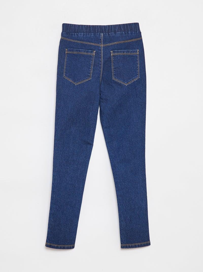 Effen jegging Blauw - Kiabi
