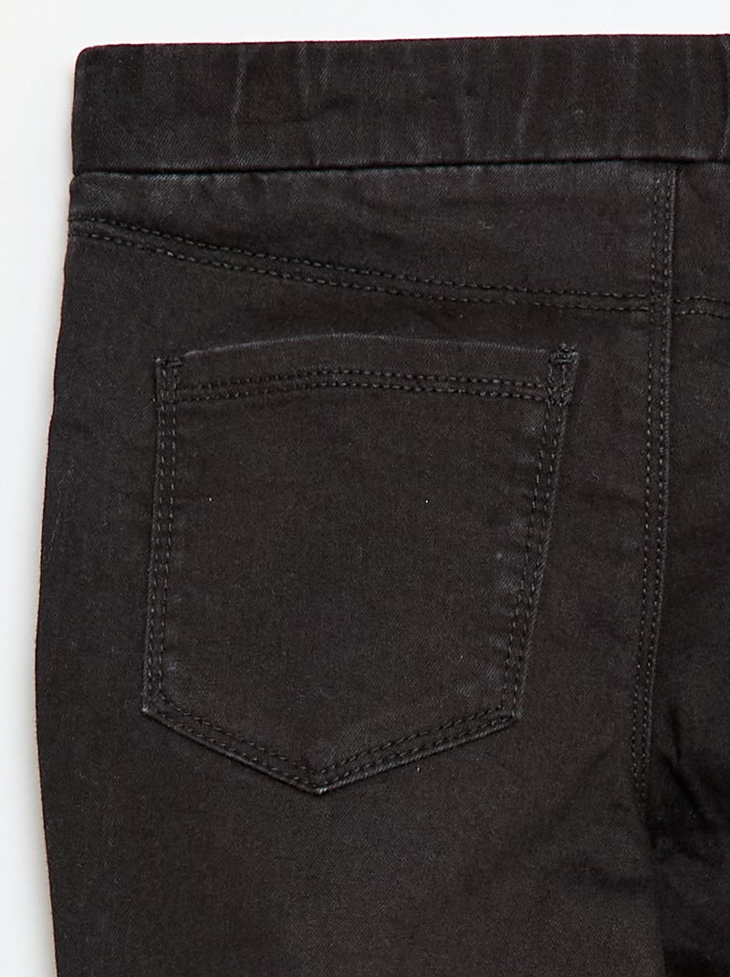 Effen jegging Zwart - Kiabi