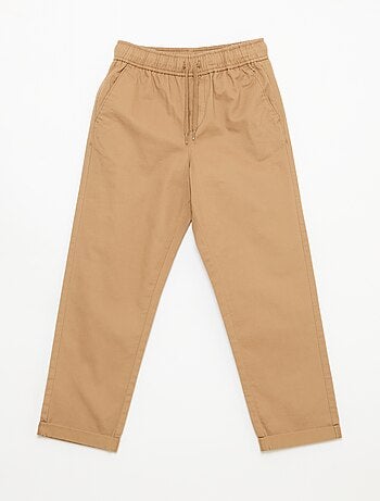 Effen jogger met boorden