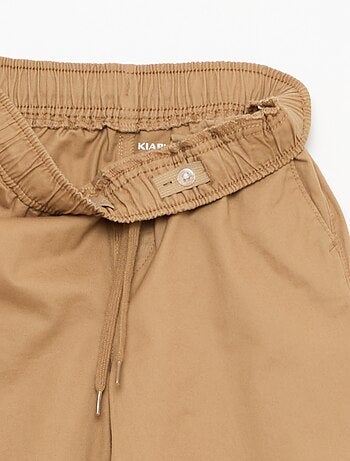 Effen jogger met boorden