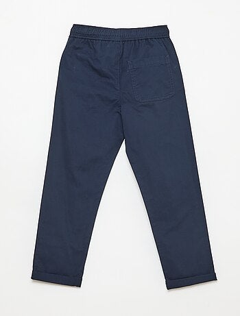 Effen jogger met boorden