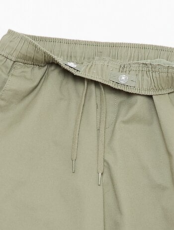 Effen jogger met boorden
