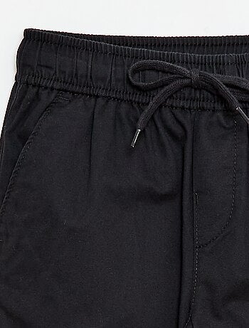 Effen jogger met boorden