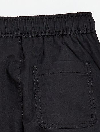 Effen jogger met boorden