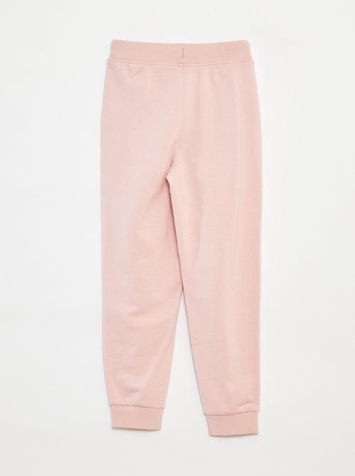 Effen joggingbroek met elastische taille - Kiabi