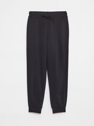 Effen joggingbroek met elastische taille
