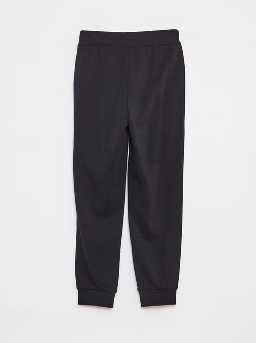 Effen joggingbroek met elastische taille - Kiabi