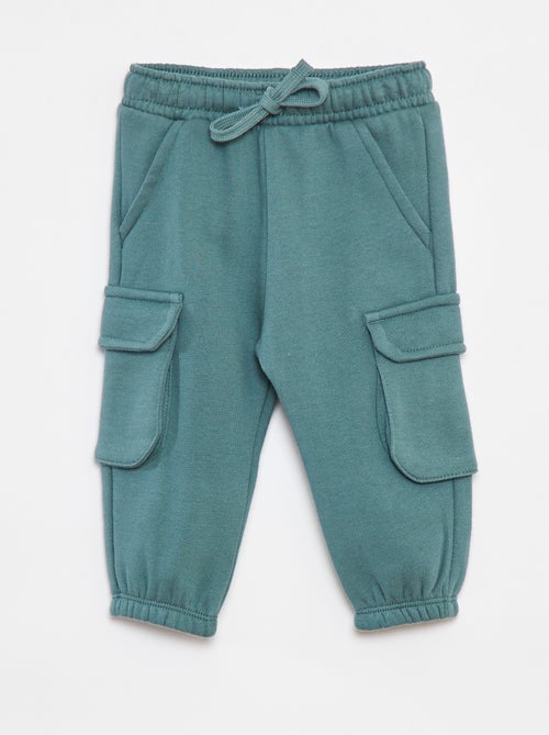 Effen joggingbroek met grote zakken - Kiabi