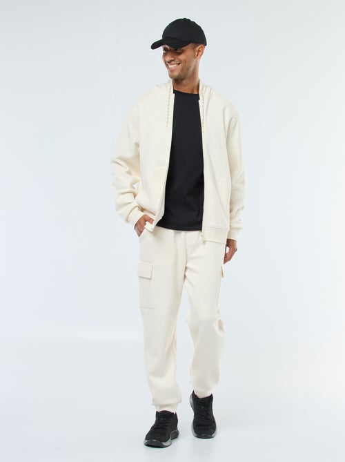 Effen joggingbroek met zakken - Kiabi