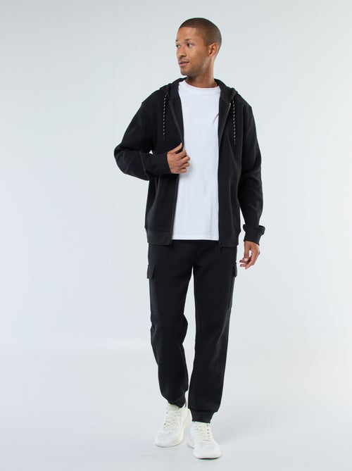 Effen joggingbroek met zakken - Kiabi