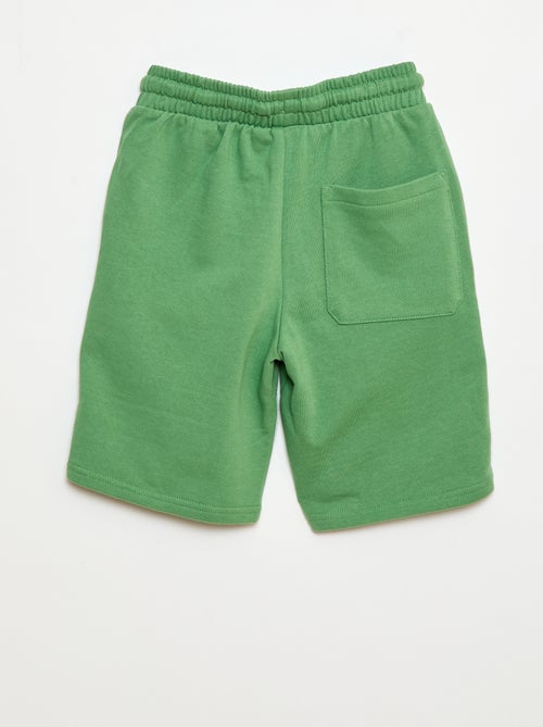 Effen katoenen bermuda - Kiabi