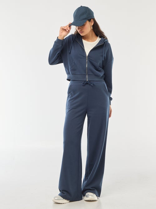 Effen katoenen joggingbroek - Kiabi