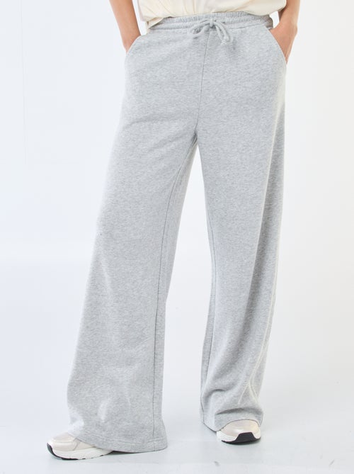 Effen katoenen joggingbroek - Kiabi