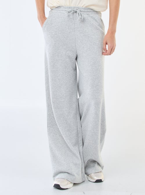 Effen katoenen joggingbroek - Kiabi