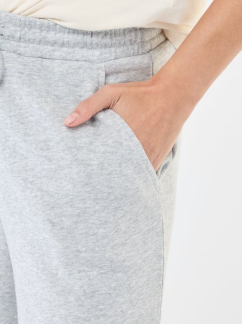 Effen katoenen joggingbroek - Kiabi