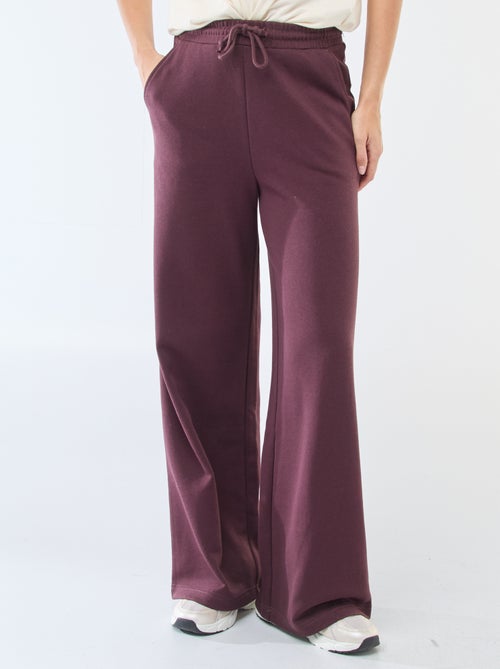 Effen katoenen joggingbroek - Kiabi