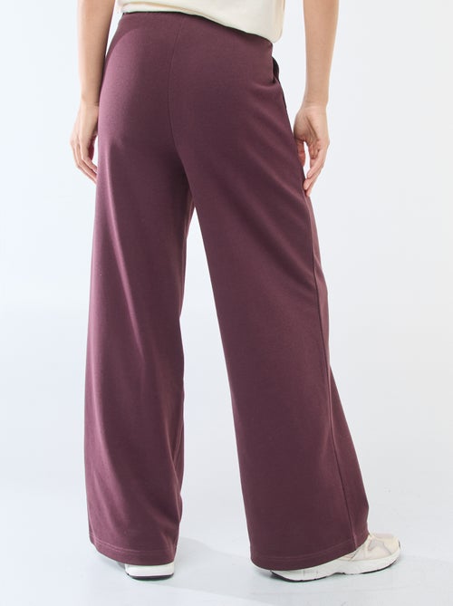 Effen katoenen joggingbroek - Kiabi