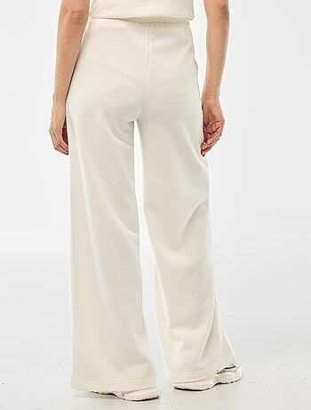 Effen katoenen joggingbroek