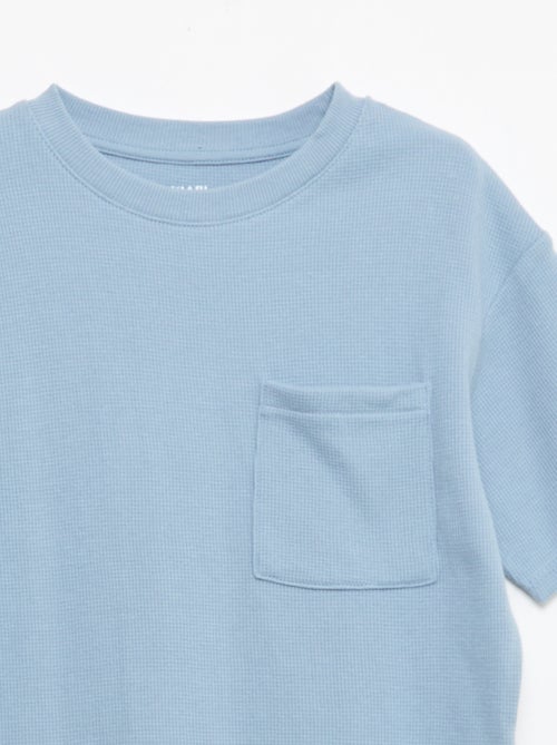 Effen katoenen pyjamaset - Kiabi
