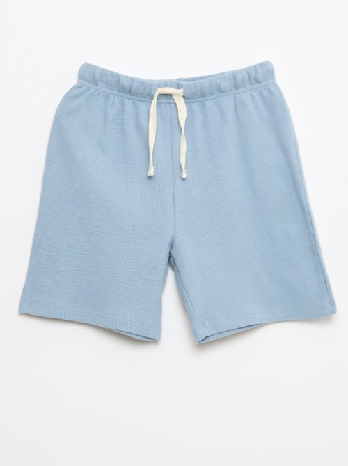 Effen katoenen pyjamaset - Kiabi