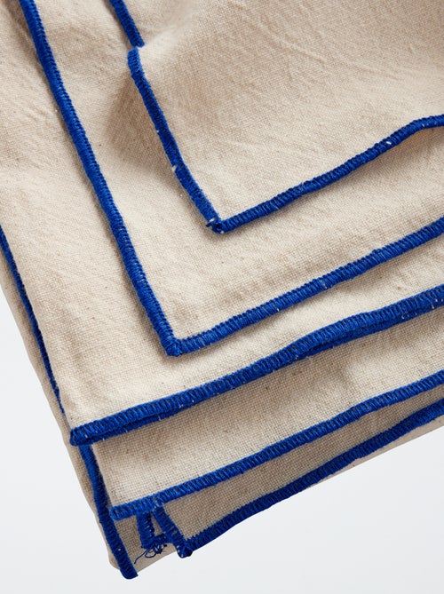 Effen katoenen tafelkleed - Kiabi