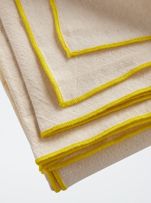 Effen katoenen tafelkleed - Kiabi