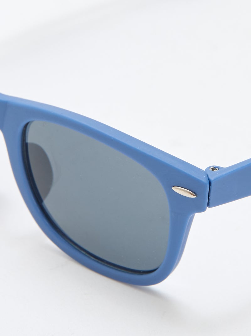 Effen klassieke zonnebril Blauw - Kiabi