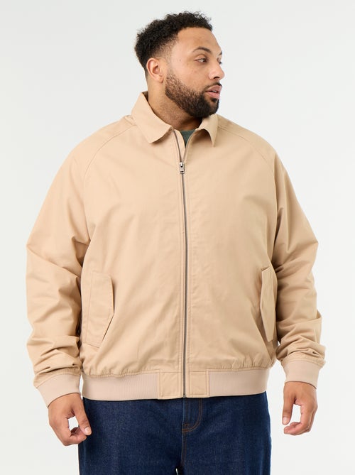 Effen korte blouson - Kiabi