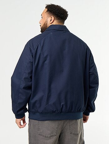 Effen korte blouson
