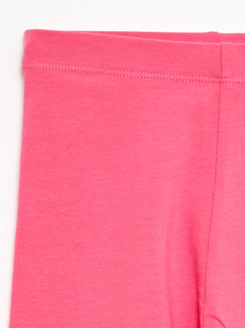 Effen korte legging - Kiabi