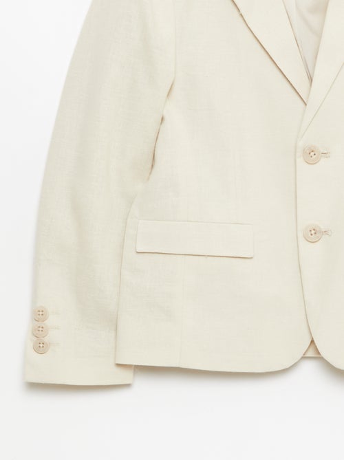 Effen kostuumjas - Kiabi