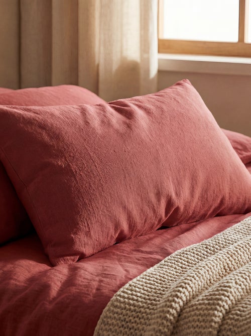 Effen kussensloop - ongeveer 50 x 80 cm - Kiabi