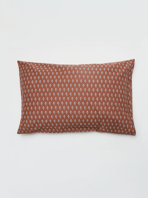 Effen kussensloop (50 x 70 cm) - Kiabi Home - Kiabi