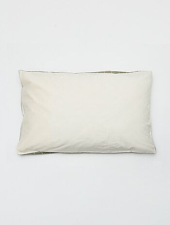 Effen kussensloop 50 x 70 cm - Kiabi Home
