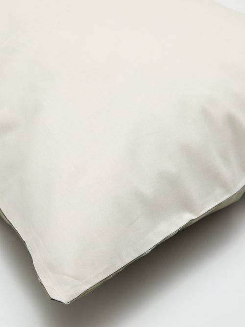 Effen kussensloop (50 x 70 cm) - Kiabi Home - Kiabi