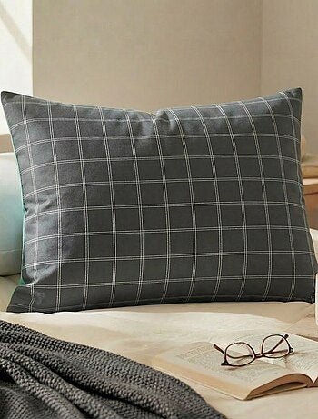 Effen kussensloop 50 x 70 cm - Kiabi Home