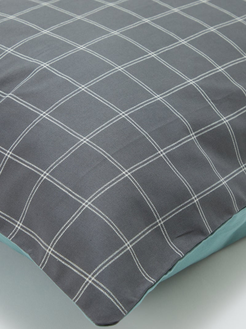 Effen kussensloop (50 x 70 cm) - Kiabi Home GRIJS - Kiabi