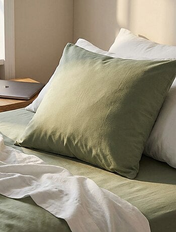 Effen kussensloop 63 x 63 cm - Kiabi Home