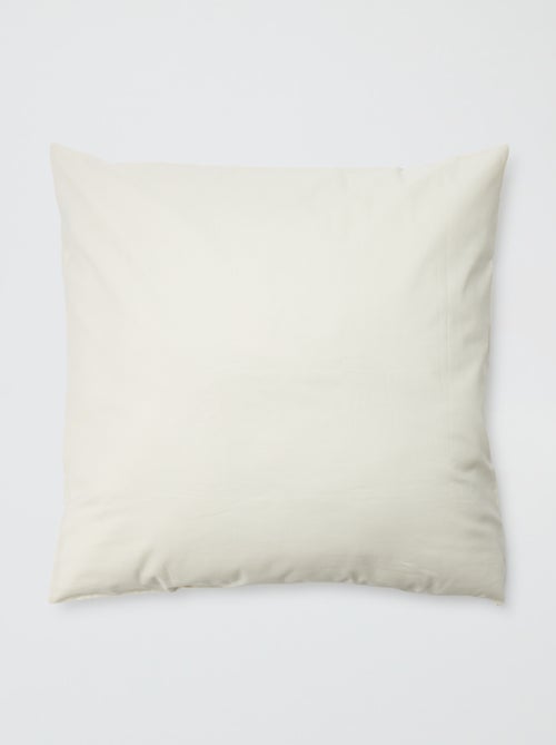 Effen kussensloop 63 x 63 cm - Kiabi Home - Kiabi