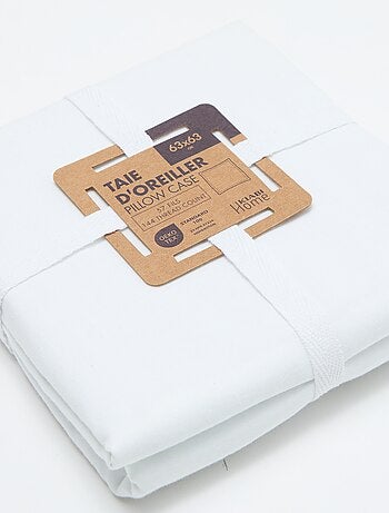 Effen kussensloop 63 x 63 cm - Kiabi Home